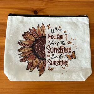 Printed Makeuo/Pencil zip bag